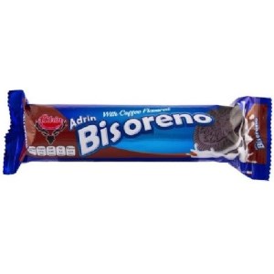 بیسکوییت کرمدار قهوه بیس اورنو ادرین 85 گرم 24عددی