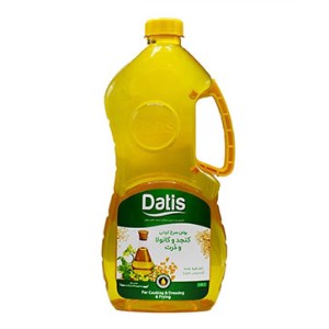 روغن مایع مخلوط داتیس ذرت /کانولا/افتاب1.620لیتر
