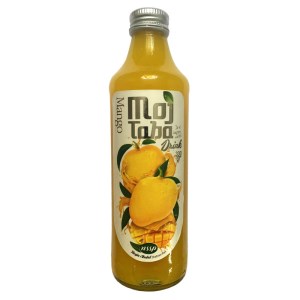 ابمیوه انبه شیشه مجتبی 330 میل