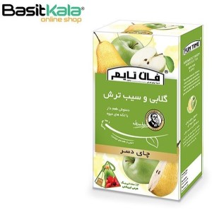چای گلابی و سیب ترشی فان تایم 12عددی (چای دسر)