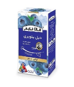 چای سبز بلوبری و تمشک فان تایم 12 عددی (چای دسر)