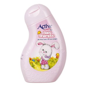 شامپو بچه صورتی اکتیو 250 گرم 16 عددی