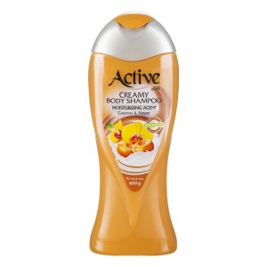 شامپو بدن کرمی بزرگسال اکتیو 400 گرم کارامل
