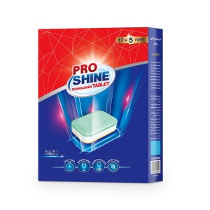 قرص ماشین ظرفشویی پروشاین (اکتیو) 22 عددی
