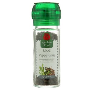 ادویه گریندر دانه فلفل سیاه کیچن رز 35 گرم