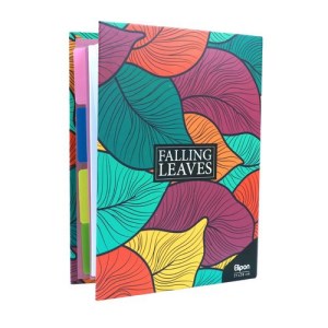 دفترکلاسور 100برگ جلد سخت الیپون 26حلقه