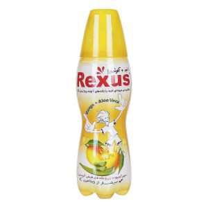 نوشیدنی میوه ای بدون گاز انبه با تکه الوئه ورا رکسوس 330 میل