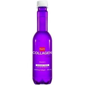 اب گازدار ملون کلاژن 350 میل (بدون شکر)