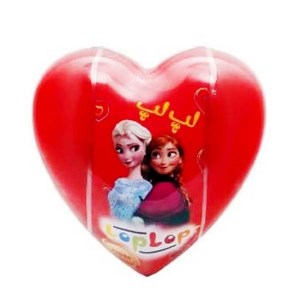 شانسی لپ لپ قلبی دخترانه