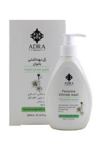 ژل بهداشتی بانوان با عصاره بابونه ادرا 300 میل