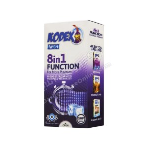 کاندوم کدکس تاخیری خنک کننده 10 عددی