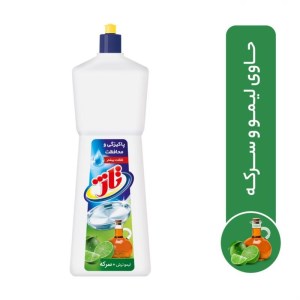 مایع ظرفشویی لیمو ترش وسرکه سبز تاژ 1 لیتر