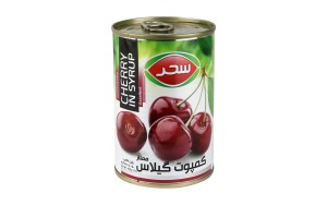 کمپوت گیلاس شیشه 450 گرم دونی DONI