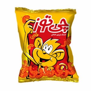 اسنک طلایی چی توز 190 گرم 12ع