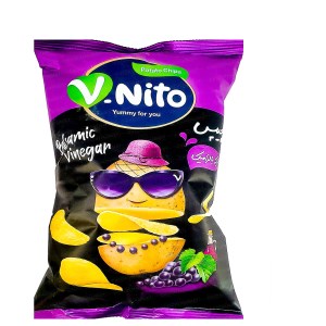 چیپس با طعم سرکه بالزامیک وی نیتو 105گرم