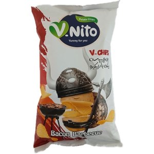 وی چیپس با طعم بیکن باربیکیو وی نیتو 100گرم