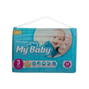 پوشک مای بیبی سایز 3 اقتصادی 38عددی