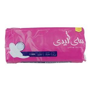 نوار مای لیدی مشبک بزرگ صورتی کلاسیک