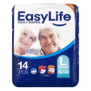 پوشینه ایزی لایف سایز بزرگ با چسب مقاوم 14عددی