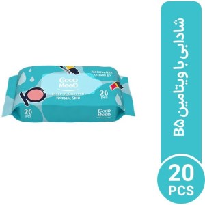 دستمال مرطوب ارایشی گود مود 20 عددی