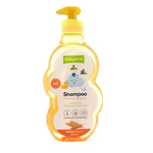 شامپو بچه پروتئینه با عصاره جوانه گندم بی بی لند 500میل