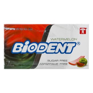 ادامس بایودنت با طعم هندوانه 7 عددی