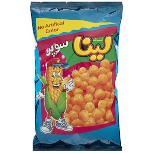 اسنک سوپر پنیری لینا 90 گرم