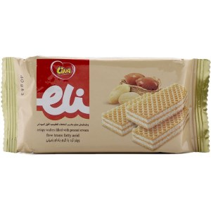ویفر لینا الی بادام زمینی 40 گرم 24ع