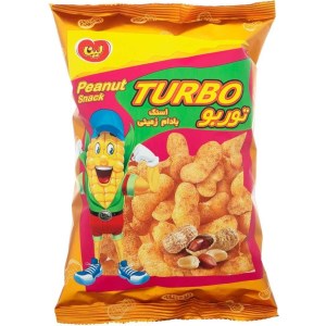 اسنک بادام زمینی توربو لینا 30 گرم