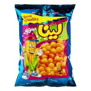 اسنک سوپر پنیری لینا 145 گرم