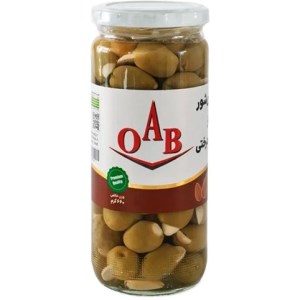 زیتون شور با مغز بادام درختی ا آ ب 640 گرم