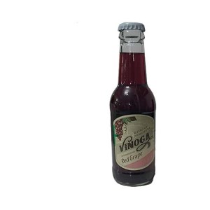 ابمیوه گازدار انگور قرمز وینوگا سن ایچ شیشه 200 میل
