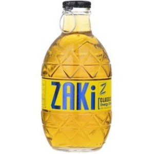 نوشیدنی انرژی زا زاکی اورجینال شیشه زرد 240 گرم