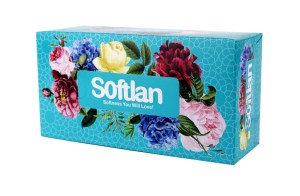 دستمال 150 برگ سافتلن پرنیان