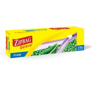 زیپ بگ سایز خیلی بزرگ دلاور 12 عددی سایز 41*36