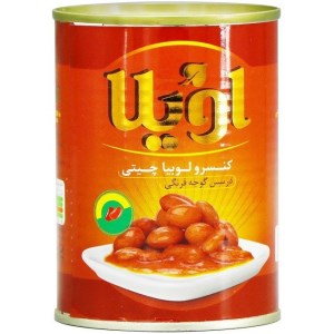 کنسرو لوبیا چیتی در سس گوجه اویلا 380 گرم