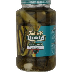 خیارشور درجه یک فامیلا بانکی 1450 گرم