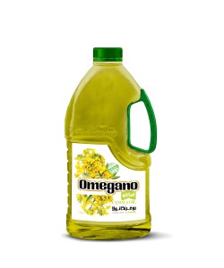 روغن مایع ذرت کانولا پخت و پز افتاب گردان امگانو 1.8 لیتر