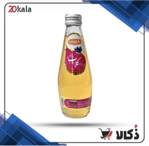 نوشیدنی گلاب زعفران شیررضا شیشه 310 میل