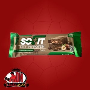 پروتئین بار فندقی 12*12 سوفیت 45 گرمی