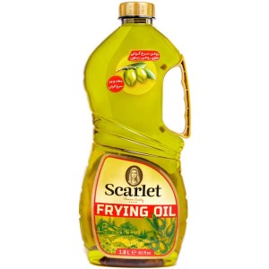 روغن سرخ کردنی اسکارلت حاوی روغن زیتون و ذرت 1.8لیتر
