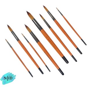 قلمو پارس گرد دسته کوتاه 1010سایز7