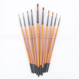 قلمو پارس ارتیست گرد دسته کوتاه 1100سایز 2