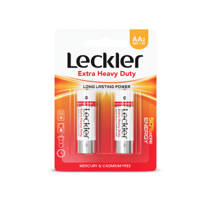 باطری قلمی کربن زینک کارتی 2عددی leckler