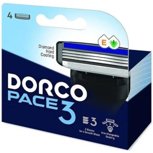 یدک ژیلت سه لبه دورکو 4 عددی فروش بسته کد TRA4040