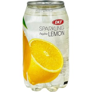 اب گازدار با طعم لیمو شیرین OKF او کی اف 350 میل