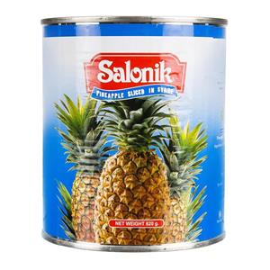 کمپوت اناناس 820گرم سالونیک (حلقه ای) کلیدی