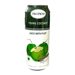نوشیدنی آب نارگیل تراپیکو Tropico طبیعی 500 میل