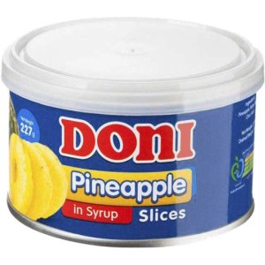 کمپوت اناناس 227گرم دونی DONI حلقه ای